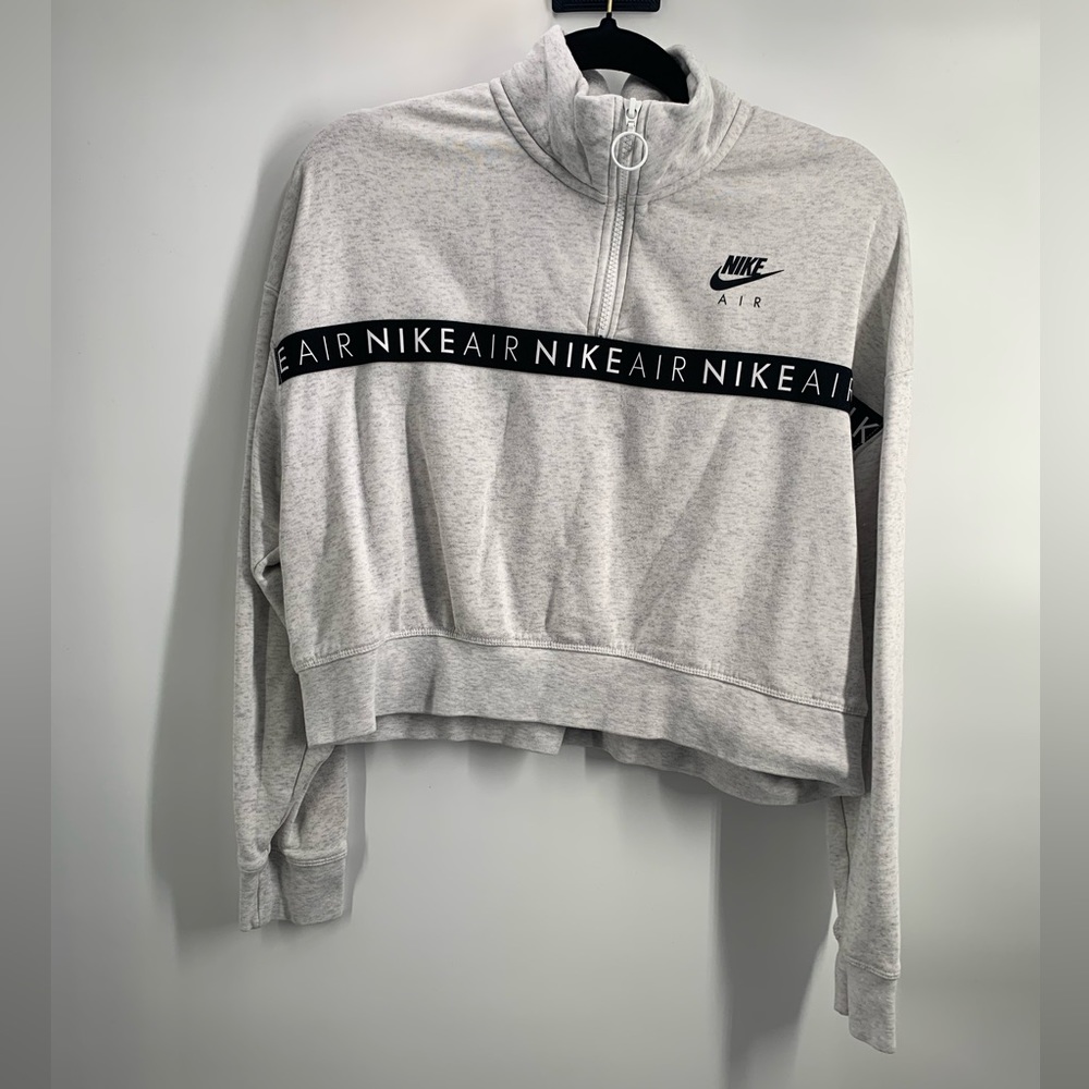 Nike Air Crop Top Hoodie EUC Size XL